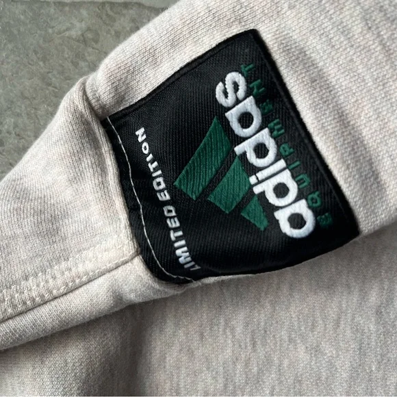 Adidas Equipment Pullover Crewneck Limited Edition Vintage Cream Men L